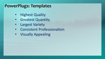 PowerPoint Template - Print Slide