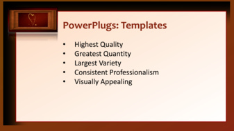 PowerPoint Template - Print Slide