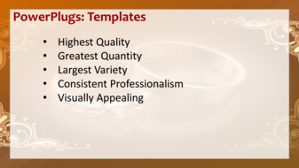 PowerPoint Template - Print Slide