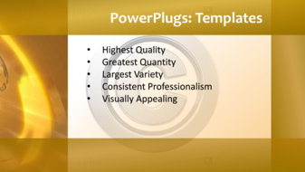 PowerPoint Template - Print Slide