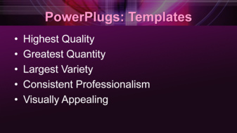 PPT Template - Text Slide