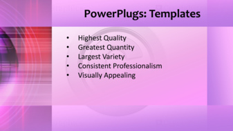 PowerPoint Template - Print Slide
