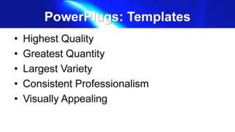 PowerPoint Template - Print Slide