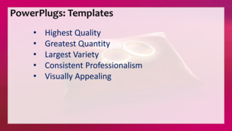 PowerPoint Template - Print Slide