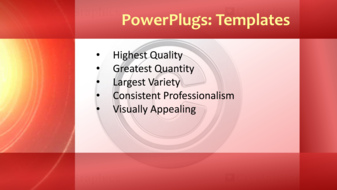 PowerPoint Template - Print Slide