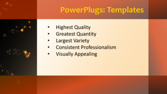 PowerPoint Template - Print Slide