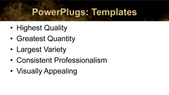 PowerPoint Template - Print Slide