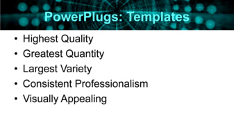 PowerPoint Template - Print Slide