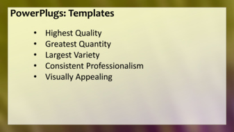 PowerPoint Template - Print Slide