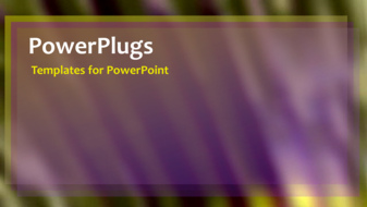  Presentation with abstract animated - Abstract animated depiction of green wavy background - widescreen format