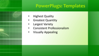 PowerPoint Template - Print Slide