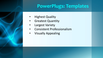 PowerPoint Template - Print Slide