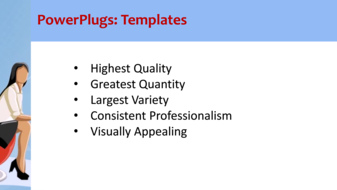 PowerPoint Template - Print Slide