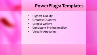 PowerPoint Template - Print Slide