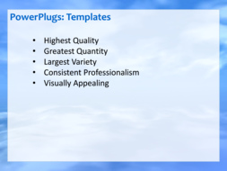 PowerPoint Template - Print Slide