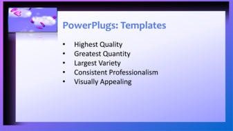 PowerPoint Template - Print Slide