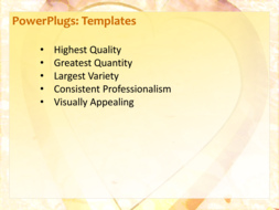 PowerPoint Template - Print Slide
