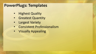 PowerPoint Template - Print Slide