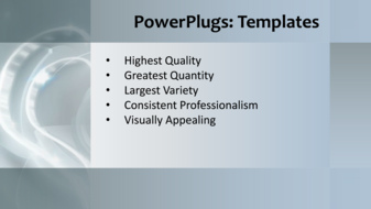 PowerPoint Template - Print Slide