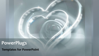  Presentation with video background - A few seconds video of an abstract background - widescreen format