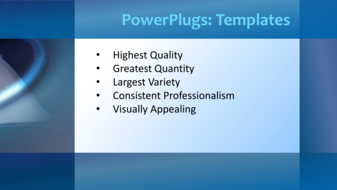 PowerPoint Template - Print Slide