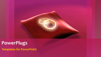  Presentation with video background - A few seconds video of an abstract background - widescreen format