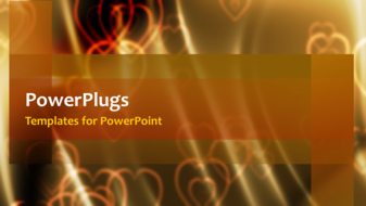  Presentation with video background - A short video of a colored abstract background - widescreen format