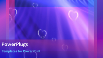  Presentation with video background - A short video of a colored abstract background - widescreen format