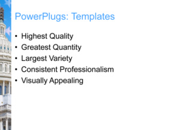 PowerPoint Template - Print Slide