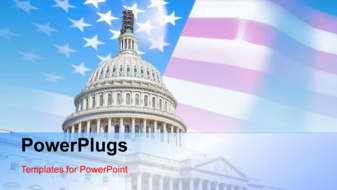  Presentation with white house - A few seconds video of a colored abstract background - widescreen format