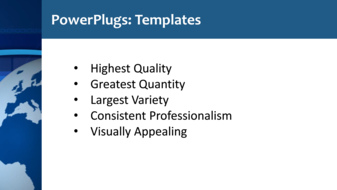 PowerPoint Template - Print Slide