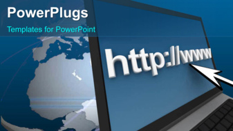  Presentation with www - A few seconds video of a colored abstract background - widescreen format