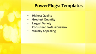 PowerPoint Template - Print Slide