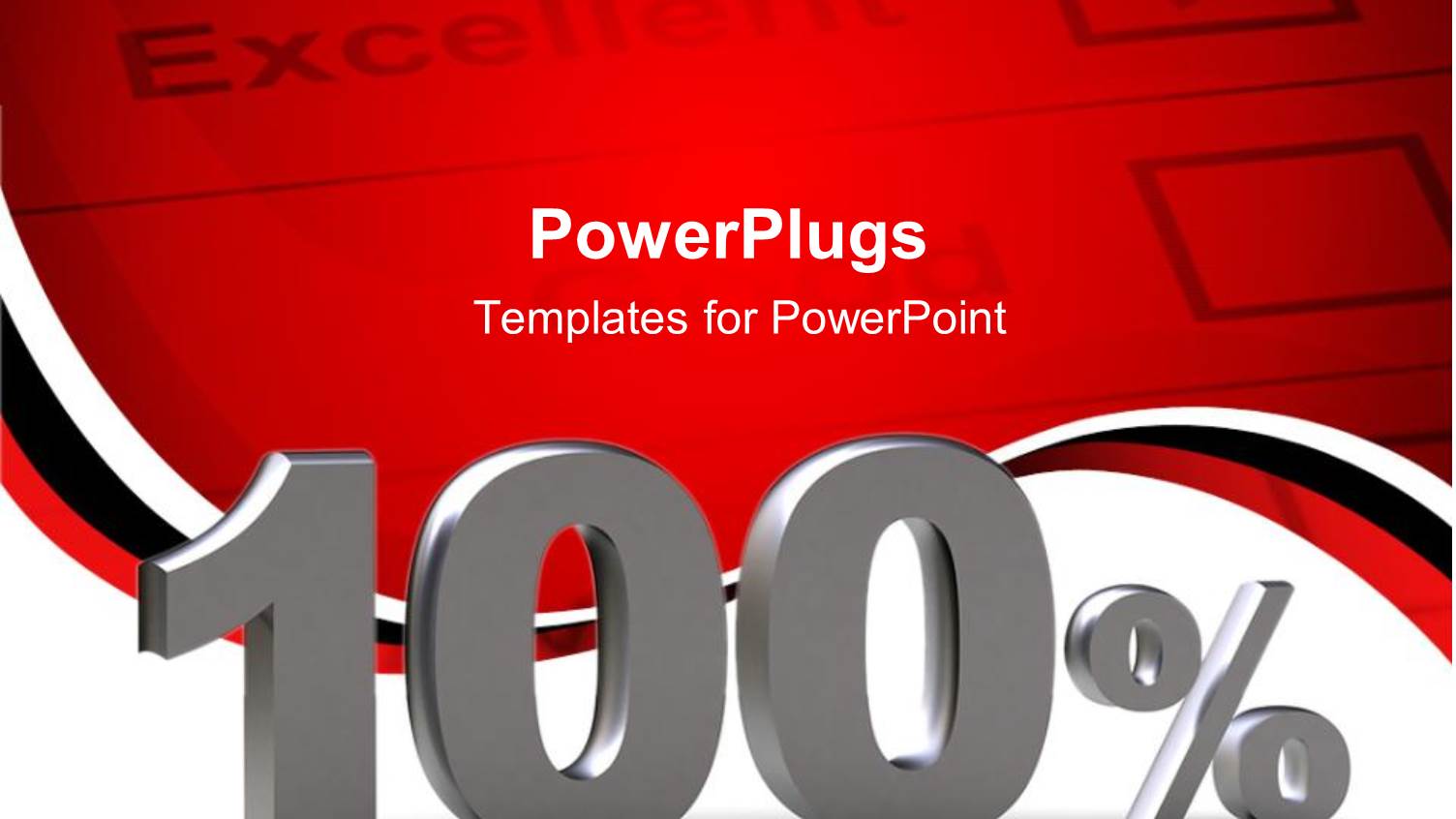 a 100% Performance Representation with Report in the Background