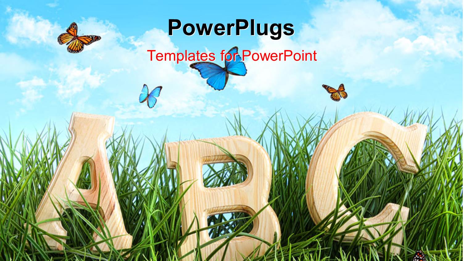 3D Alphabets, with Nature