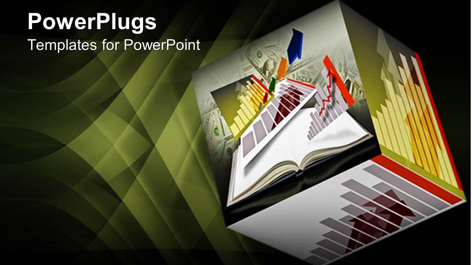 a 3D Box with a Number of Graphs
