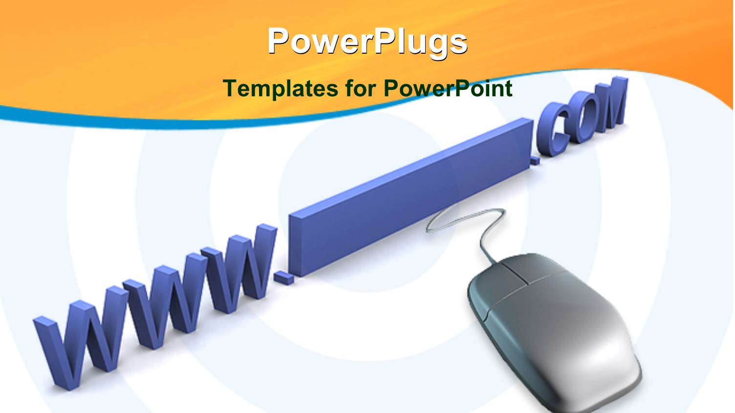 3D Description of the Internet and World Wide Web on White Background