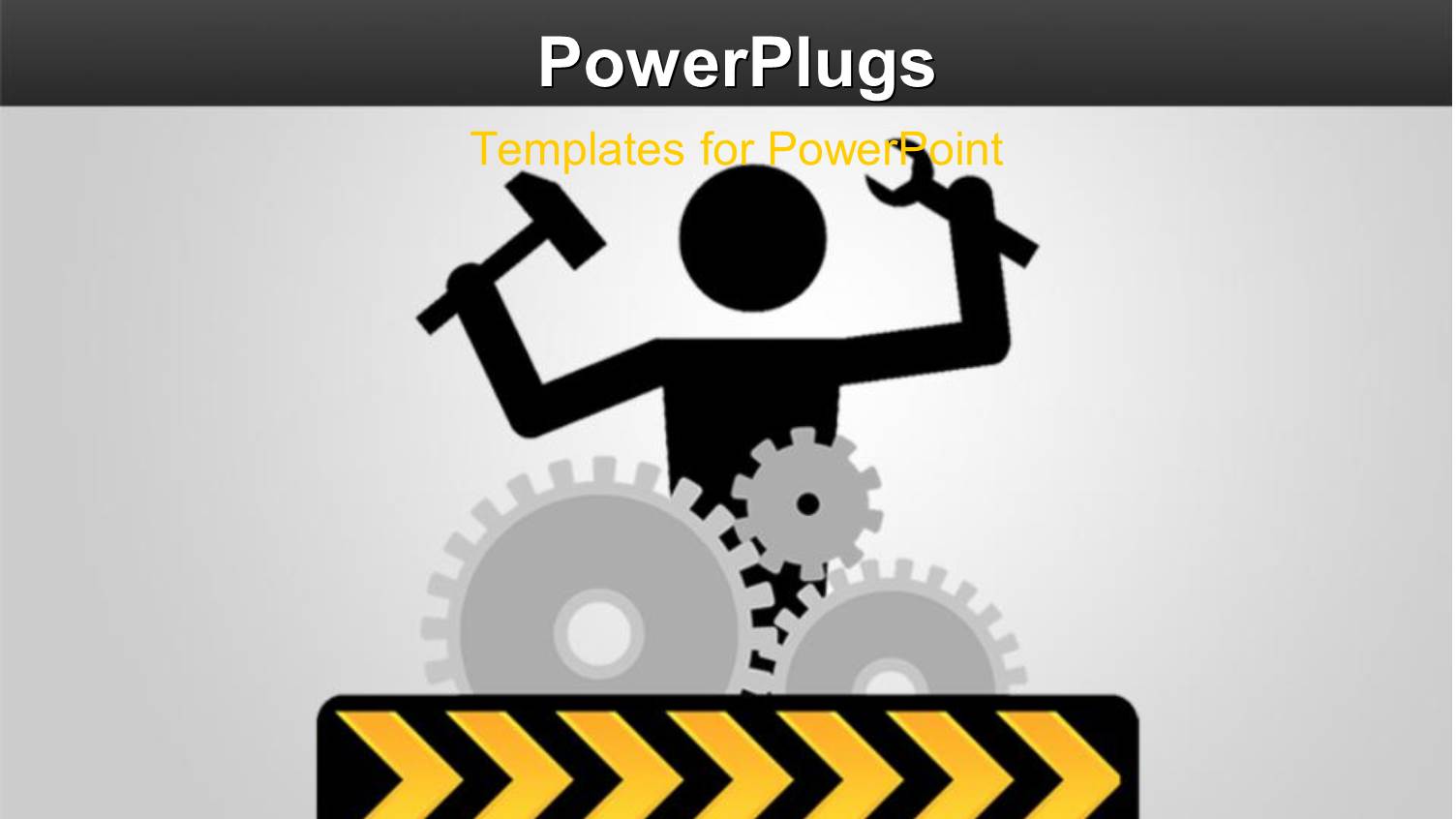 3D Graphics of a Human Character Holding some Tools and Gears