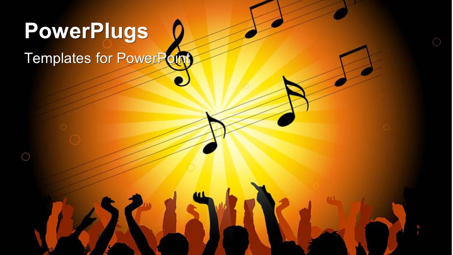 3D Graphics of Human Characters Dancing and some Music Symbols