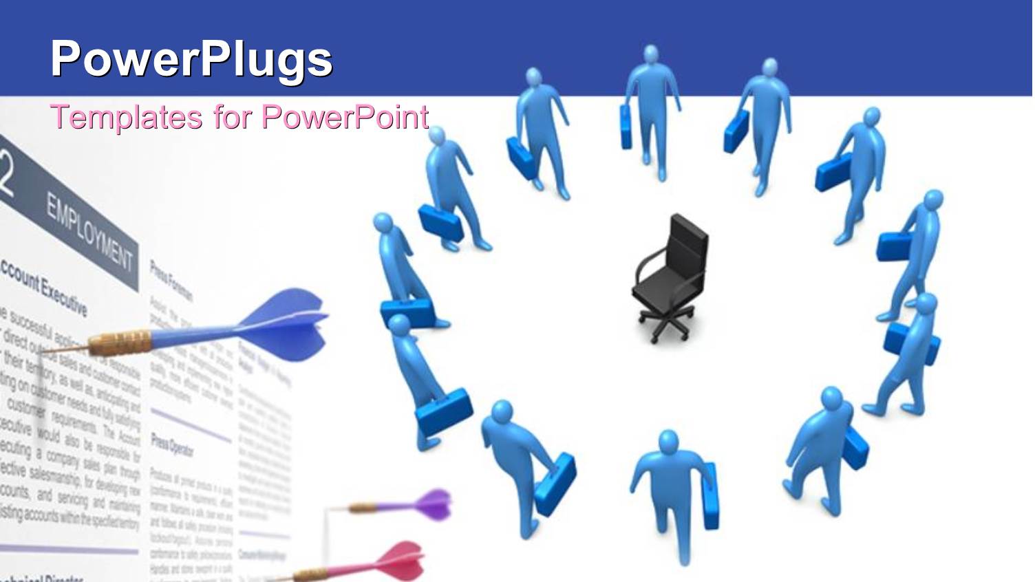 3D Graphics of Human Characters Holding Briefcases and Walking