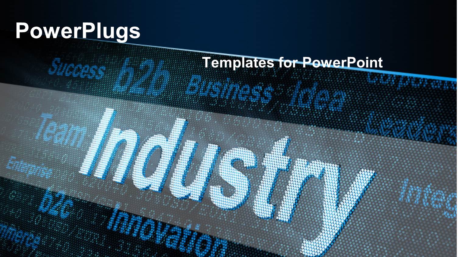 3D Graphics of a Screen with Lots of Business Related Text