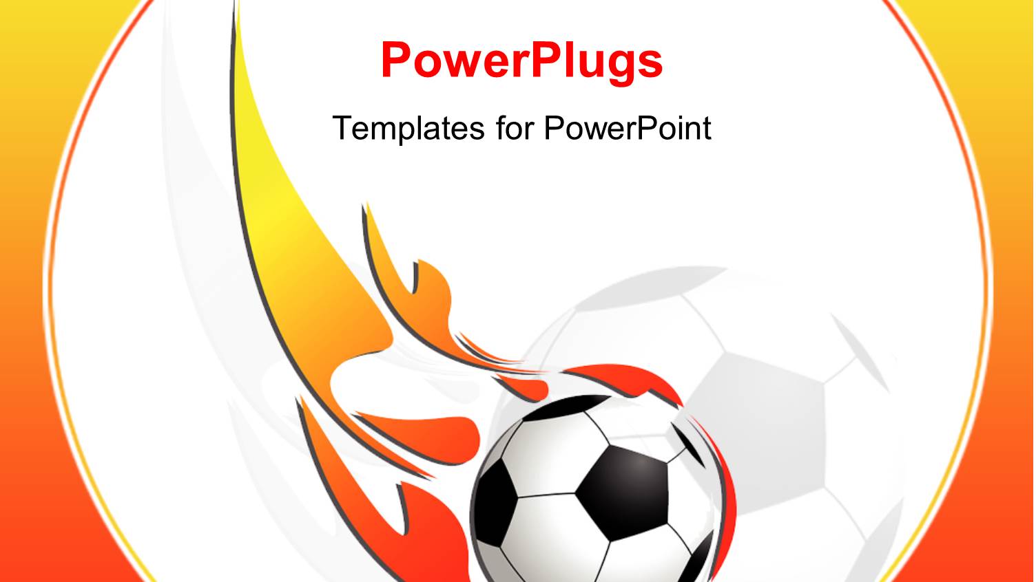 3D Image of a Ball with Fire on it