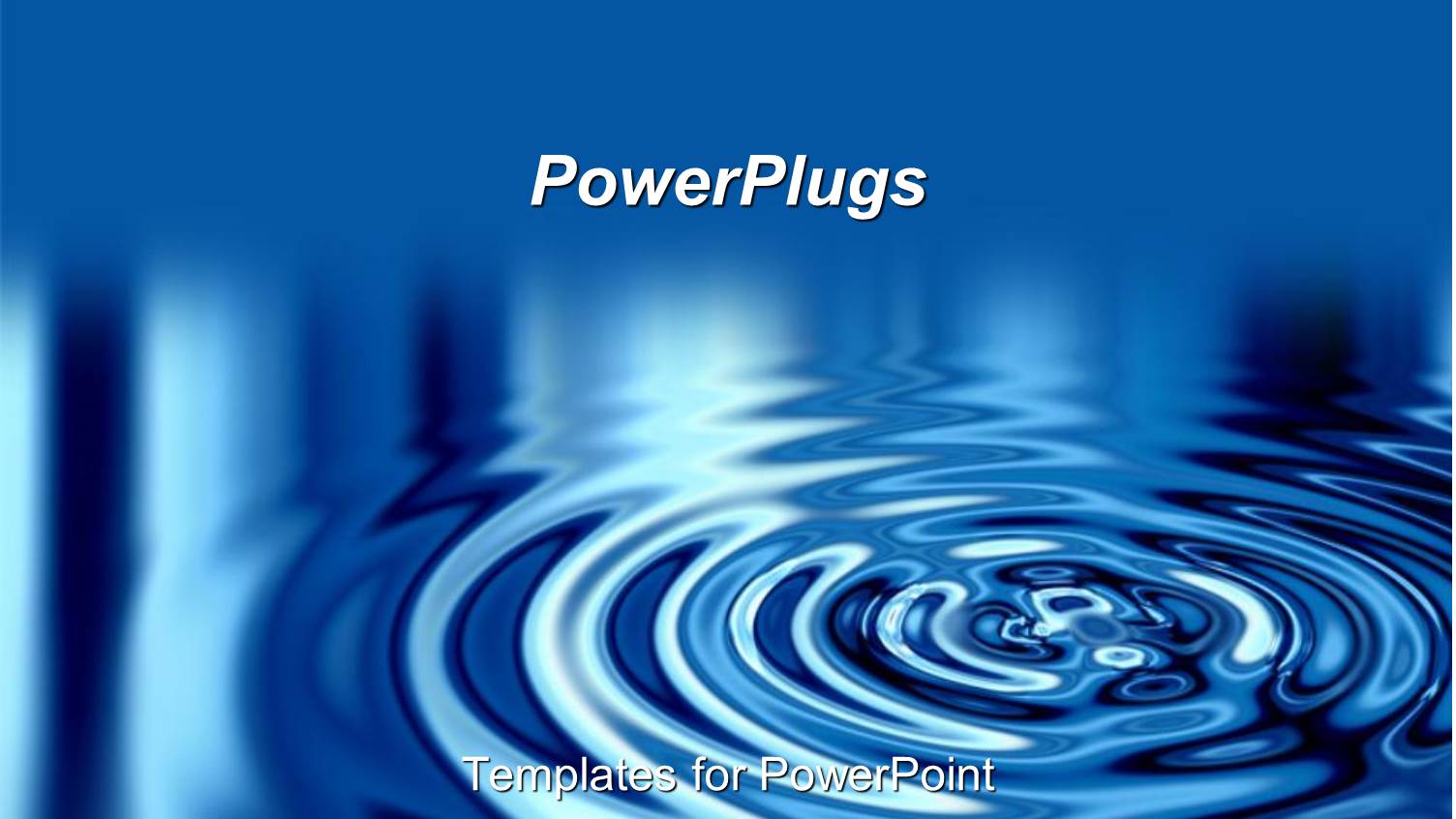 a 3D Image of a Beautiful Reflective Water Ripple