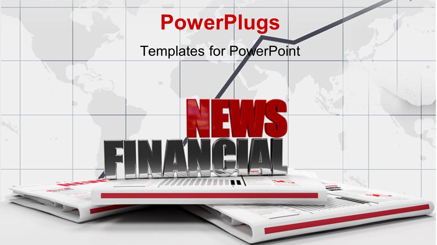 3D News Papers with a Text that Spell Out the Words 