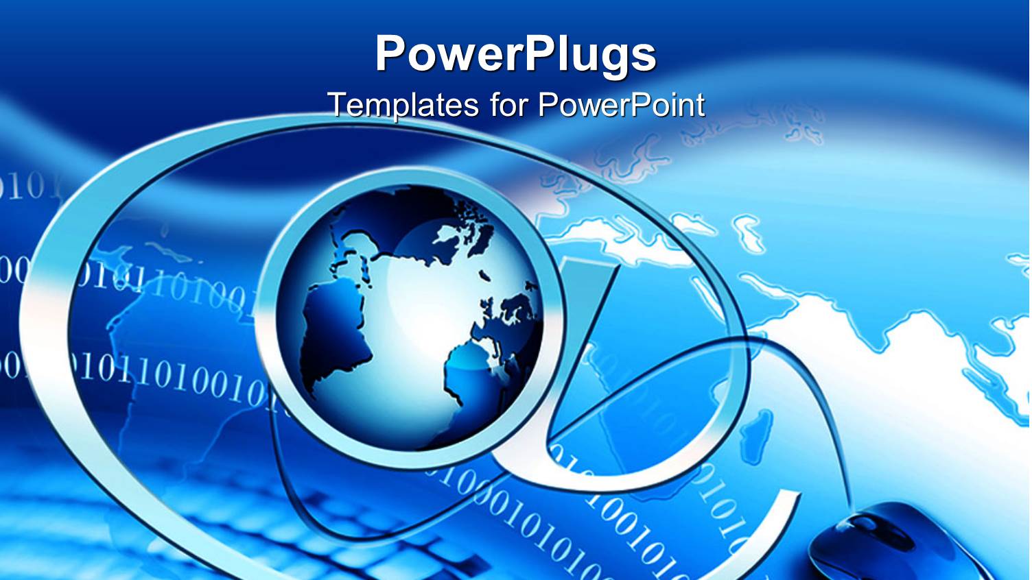 Abstract Animation of a Mouse Connected to a Globe