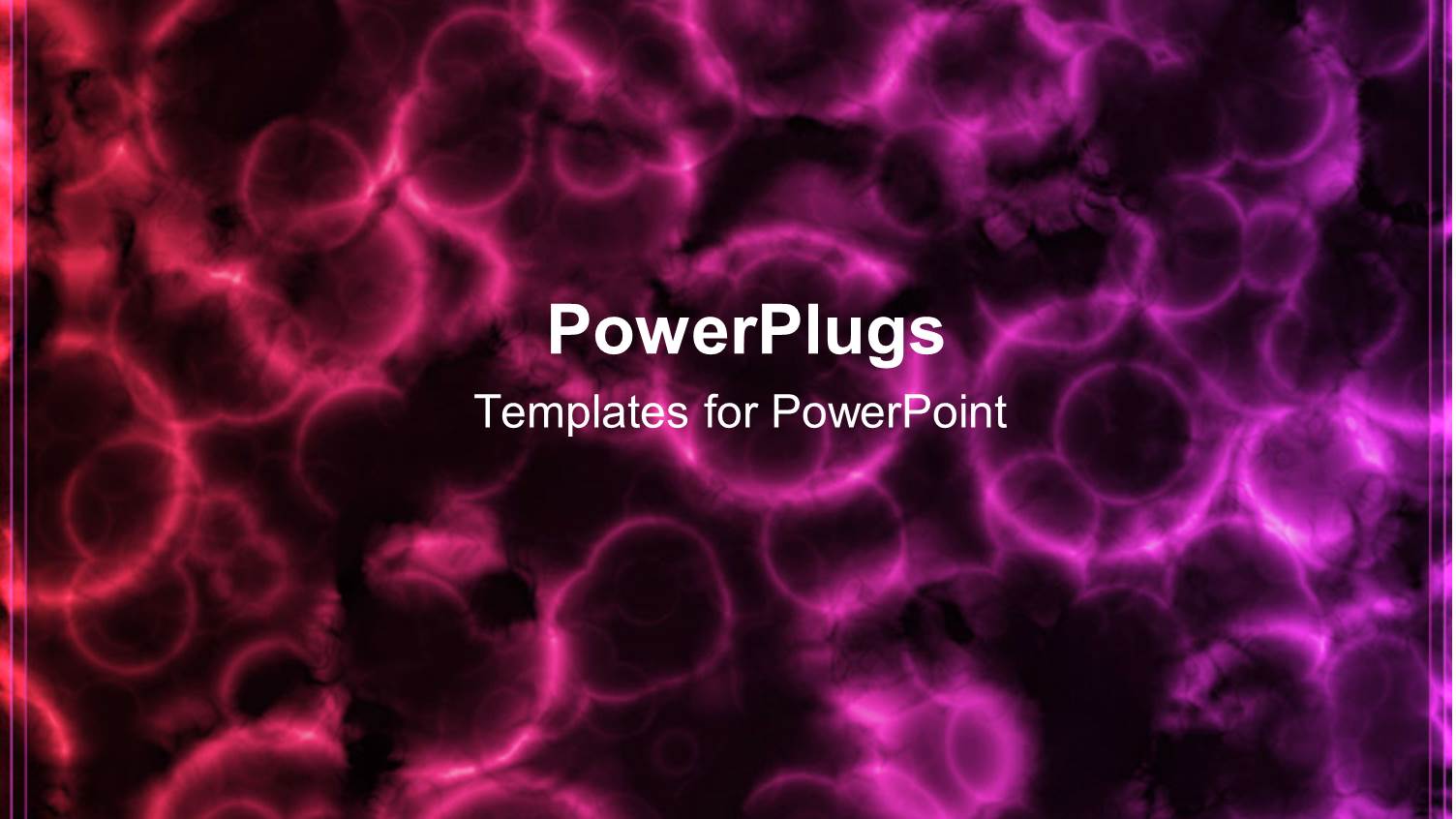 Abstract Ark of Microscopic Cell Organisms, Purple Shade