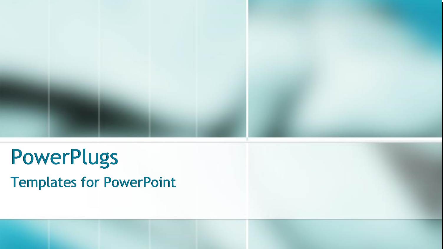 Abstract Background in Blue and White with Dividing Line and Gradient Lines