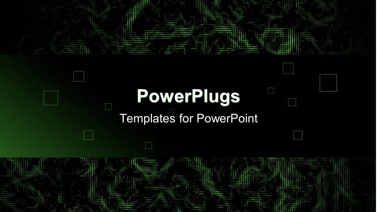 Abstract Background with Digital Imprints in Green