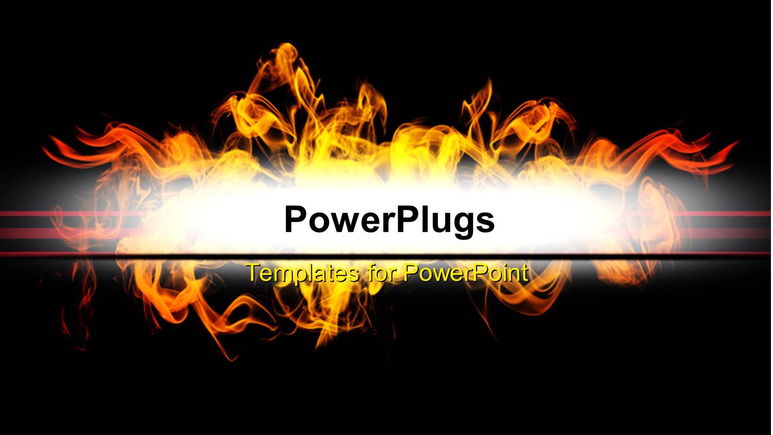 Abstract Background with Flames Over Dark Color