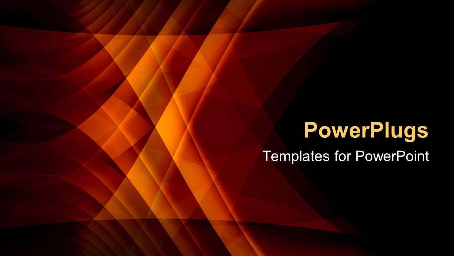 Abstract Background with Glowing Orange Red X Diagonal Pattern on Black